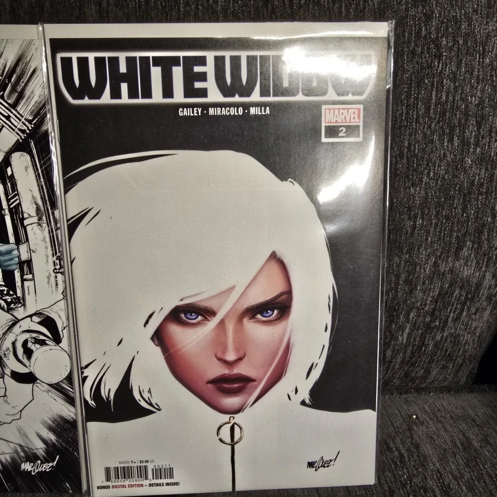 Issues #1 & #2 of the White Widow Comic Series by Marvel Featuring Yelena Belova